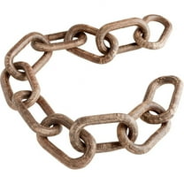 Cyan Design 10991 Cadena 63-1/2"W X 4-3/4"D X 3-3/4"H Nautical And Ocean Sculpture - Grey