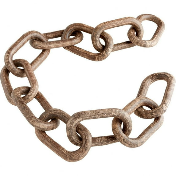 Cyan Design 10991 Cadena 63-1/2"W X 4-3/4"D X 3-3/4"H Nautical And Ocean Sculpture - Grey