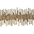 thumbnail image 1 of Cyan Design 11310 Ledger 18"W X 1"D X 10"H Abstract Sculpture - Brass, 1 of 2