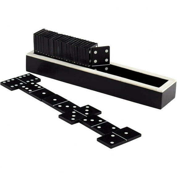 Cyan Design Dominoes Dominoes Game Set - White