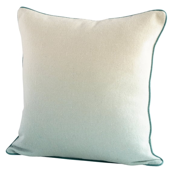 cyan design gradient throw pillow