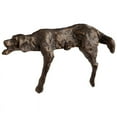 thumbnail image 1 of Cyan Design Lazy Dog Sculpture Lazy Dog 4.5" High Iron Figurine - Bronze, 1 of 1