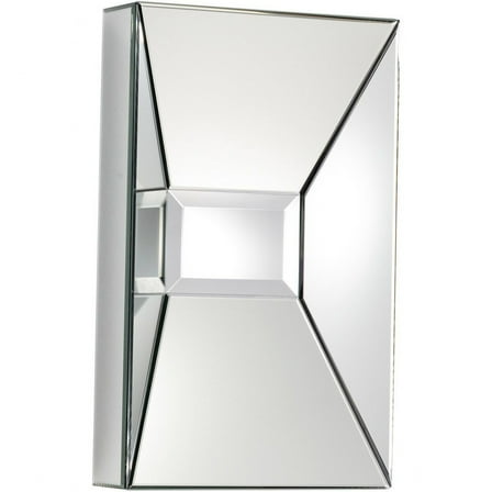 06381-Cyan lighting-Pentallica - Rectangle Mirror - 15.75 Inches Wide by 25.5 Inches High