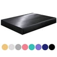 thumbnail image 1 of Cyan Fitted Sheet, 12 Inch Pocket Deep, Microfiber Sheets, Queen Size, 1 of 6