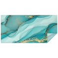 thumbnail image 1 of Cyan Marble Gold Spot Pattern Rectangle Tablecloth 60"x120",Waterproof Polyester Rectangle Table Cloth, Wipeable Spillproof Polyester Tablecloth for Dining, Camping, Indoor and Outdoor, 1 of 6