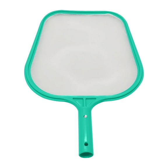 Cyan Pool Leaf Rake Net, Skimmer Cleaner Tool for Swimming Pool Debris Removal