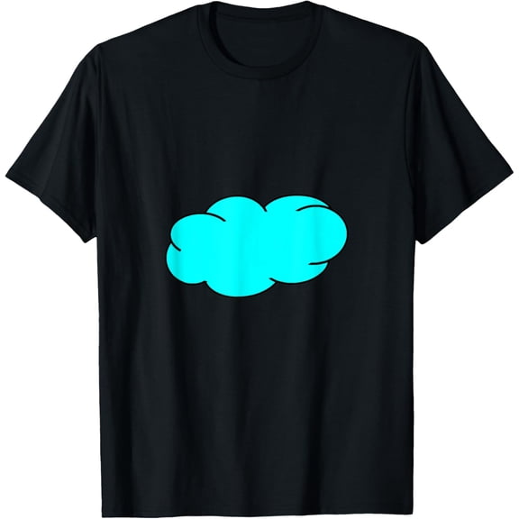 Cyan Sky Cloud T-Shirt