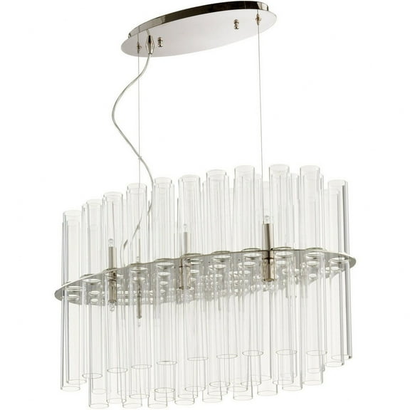 Cyan lighting - Beaker - Twelve Light Pendant - 11.5 Inches Wide by 25.25 Inches