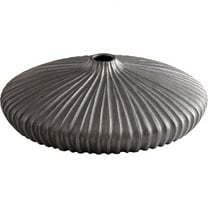 Cyan lighting - Allium - Large Vase - 15 Inches Wide by 4.5 Inches High - Cyan