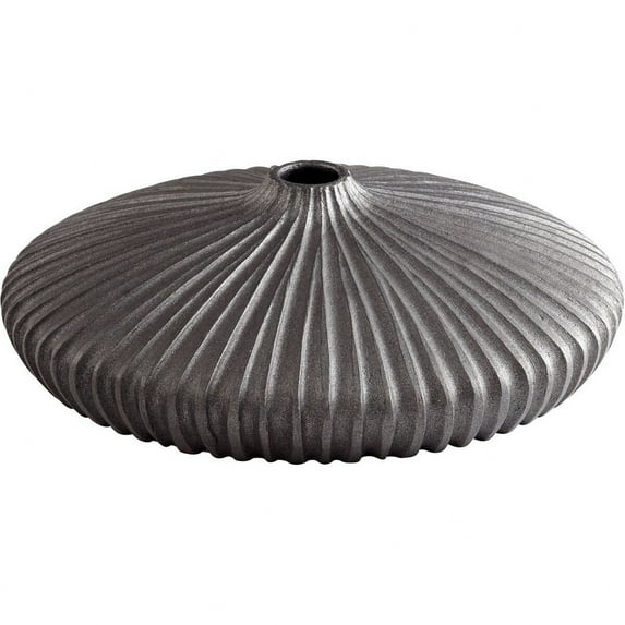 Cyan lighting - Allium - Large Vase - 15 Inches Wide by 4.5 Inches High - Cyan