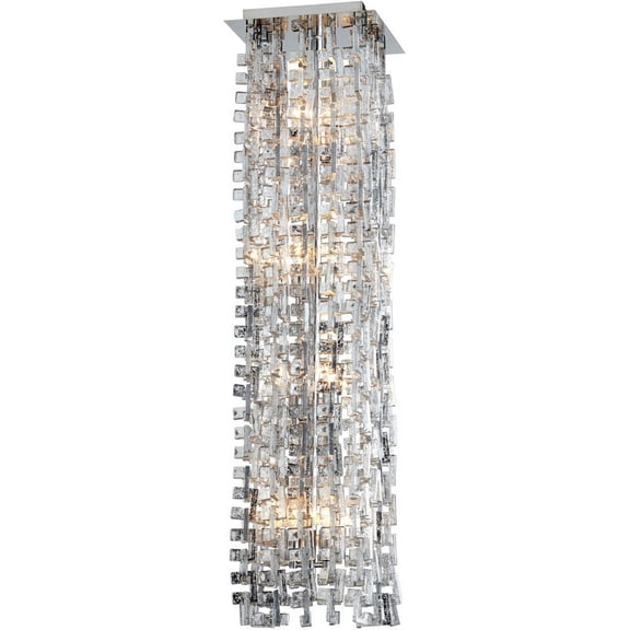 Cyan lighting - Athropolis - Eight Light Large Pendant - 9.75 Inches Wide by
