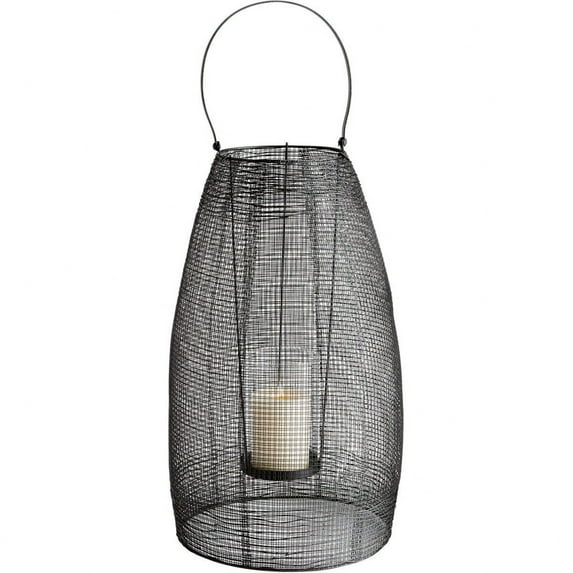 Cyan lighting - Candelabra - Gauze - Large Candleholder - 11 Inches Wide by