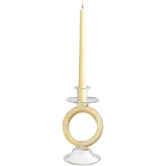 06700-Cyan lighting-Cirque - Medium Candleholder - 4.5 Inches Wide by 8.25 Inches High
