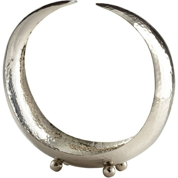 07190-Cyan lighting-Cresent Tray - 14 Inches Wide by 14.25 Inches High