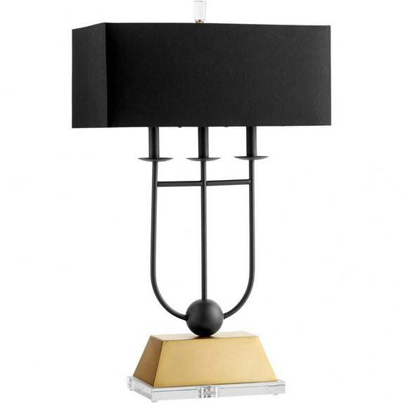 Cyan Design Euri Table Lamp - Black and Gold - 10983