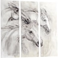 thumbnail image 1 of Cyan lighting - Galloping - Wall Art-1 Inches Tall and 47.25 Inches Wide - Cyan, 1 of 4