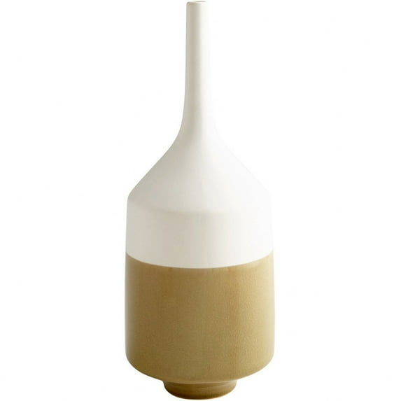 Cyan lighting - Groove Line - Large Vase - 7.25 Inches Wide by 18 Inches High