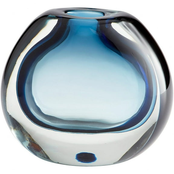 Cyan lighting - Jacinta - Vase-5.75 Inches Tall and 4 Inches Wide - Cyan