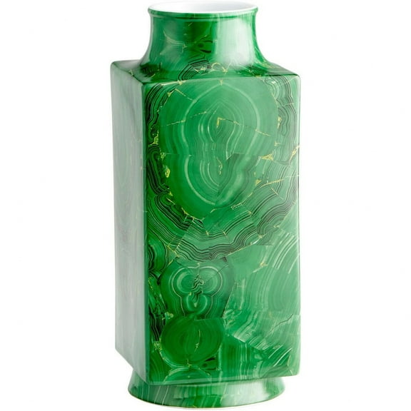Cyan lighting - Jaded - Large Vase - 6.25 Inches Wide by 15.75 Inches High