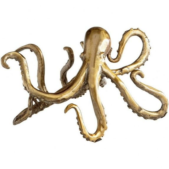 Cyan lighting - Octopus - Shelf Decor-6.25 Inches Tall and 4 Inches Wide Aged