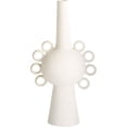 thumbnail image 1 of CYAN Design Ringlets Vase | White -Small, 1 of 2