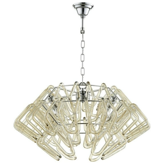 Cyan lighting - Roswell - Four Light Pendant - 30.5 Inches Wide by 25 Inches