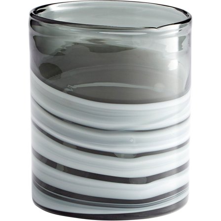 Cyan lighting - Torrent - Vase-7 Inches Tall and 6 Inches Wide