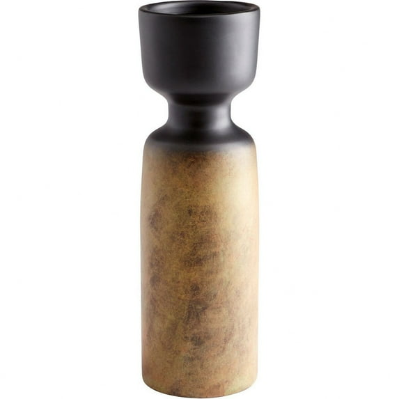 Cyan lighting - Vase - Chalice - Large Vase - 5 Inches Wide by 15 Inches High -