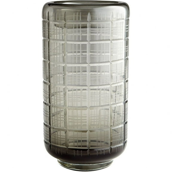 Cyan lighting - Large Off The Grid Vase - 6 Inches Wide by 11.25 Inches High