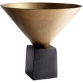 thumbnail image 1 of Cyan lighting - Vase - Mega - Vase - 16 Inches Wide by 14.5 Inches High - Cyan, 1 of 2