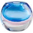 thumbnail image 1 of Cyan lighting - Vase - Oxblend - Vase - 5.5 Inches Wide by 5 Inches High - Cyan, 1 of 3