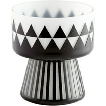 Cyan Design - Vector - Small Vase - 6.5 Inches Wide By 7.5 Inches High