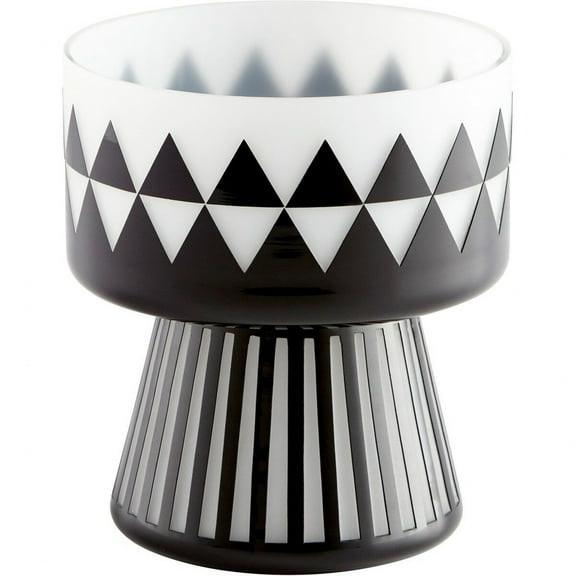 Cyan Design - Vector - Small Vase - 6.5 Inches Wide By 7.5 Inches High