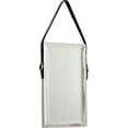 thumbnail image 1 of 10712-Cyan lighting-Venster - Long Mirror-1.25 Inches Tall and 10 Inches Wide-Nickel Finish, 1 of 2