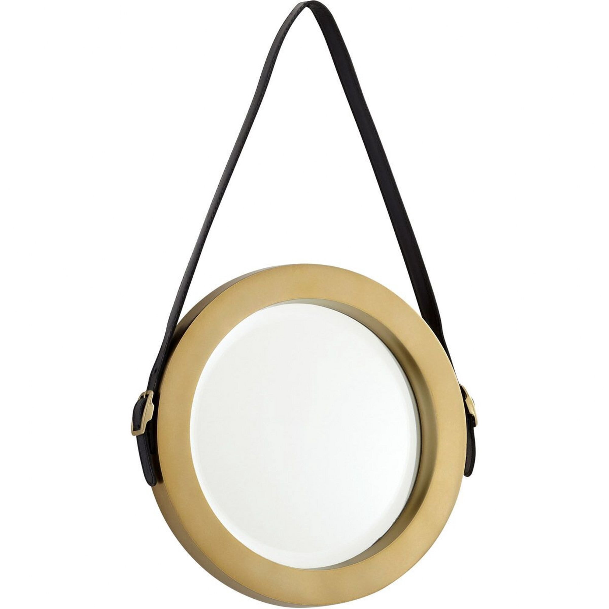 10715-Cyan lighting-Venster - Round Mirror-1.25 Inches Tall and 12 ...