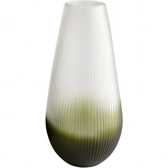 07837-Cyan lighting-small Benito Vase - 7 Inches Wide by 15 Inches High