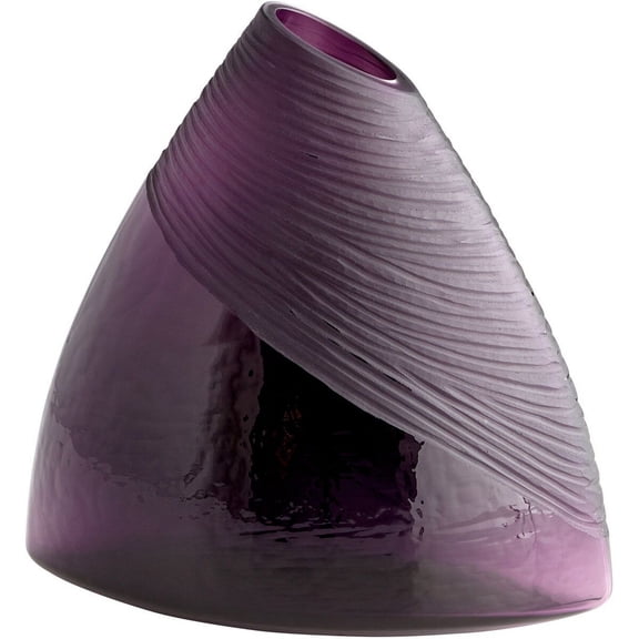 Cyan Design - Small Mount Amethyst Vase - 11 Inches Wide By 10.75 Inches High