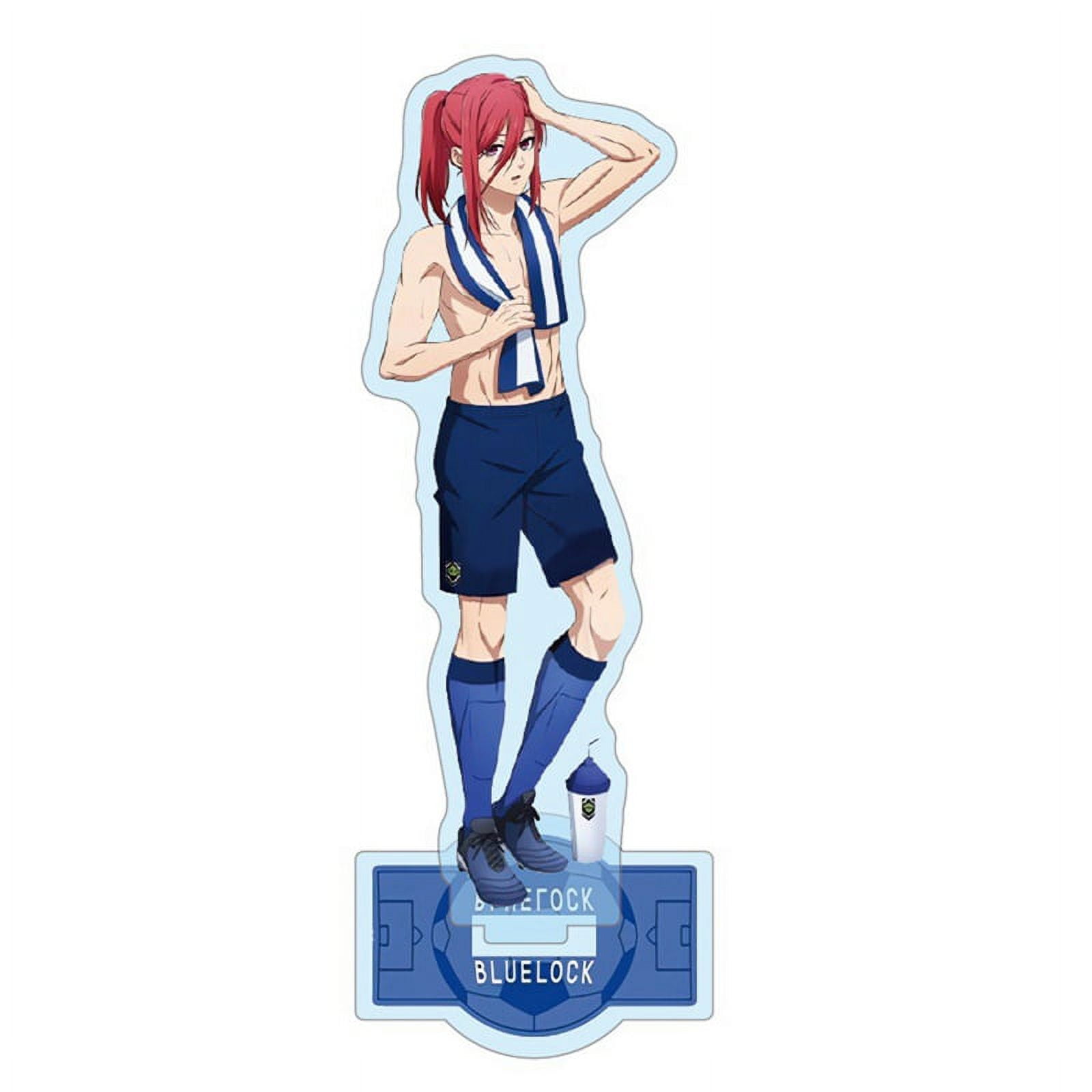 DraggmePartty Anime BLUE LOCK Isagi Yoichi Stand Figure Acrylic