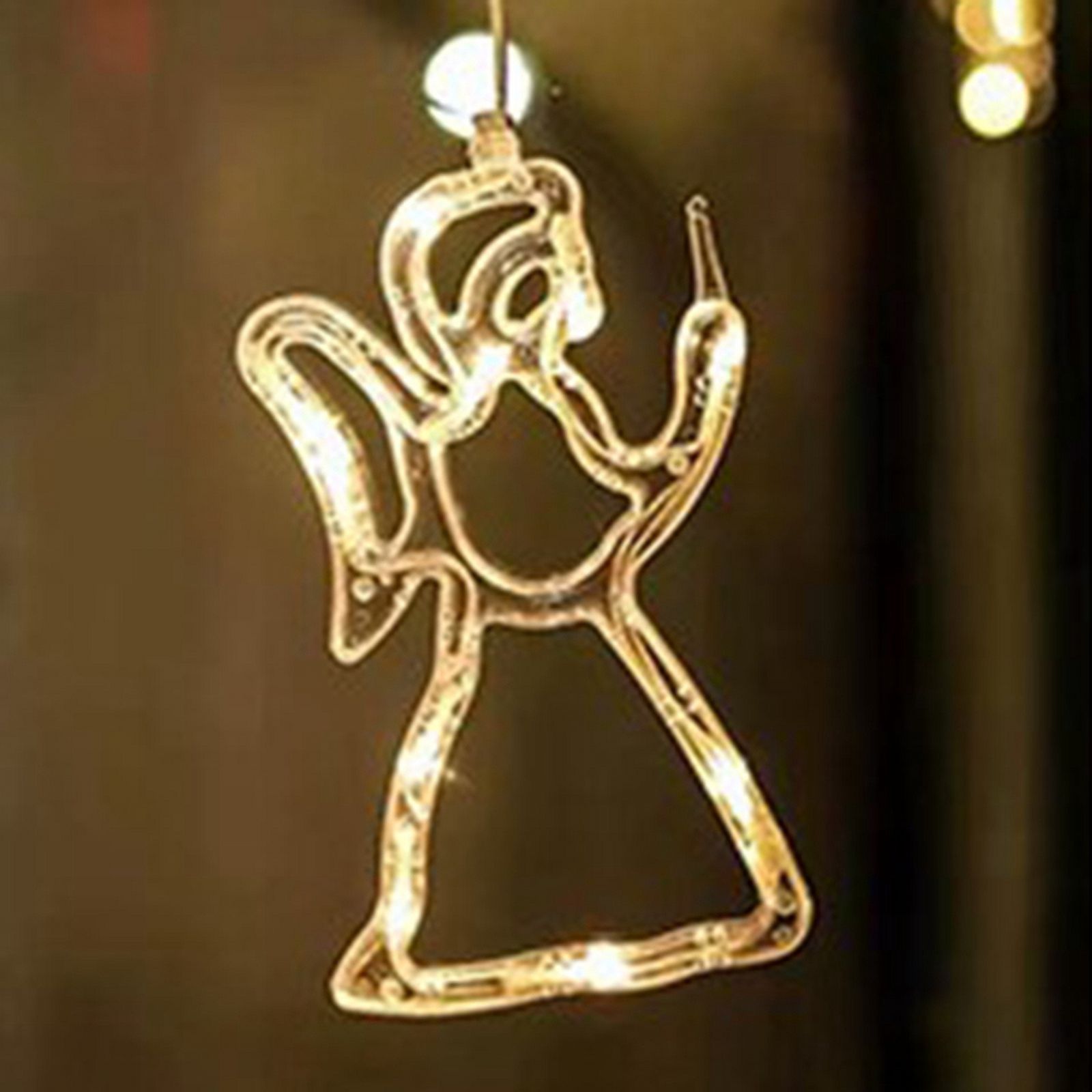 CyanOak Christmas Lighted Windows, Led Curtain Lights, Christmas