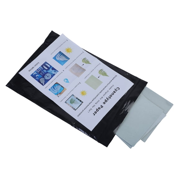 Cyanotype Paper High Sensitivity Natural Printing Art Paper Solar Drawing Paper for Kids Adults Artists and Students
