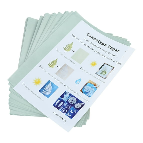 Cyanotype Paper Sun Print Paper High Sensitive Solar Drawing Paper with ...