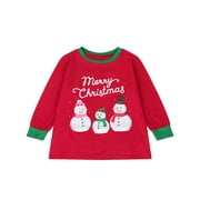 Cyber 2023 Monday Deals 2023 Ruimatai Christmas Matching Pjs Starting At $13 Fashion Onesi Pjs All Day Christmas Parent-child Wear Fashion Snowman Print Family Pajamas Home Service Parent-child Suit