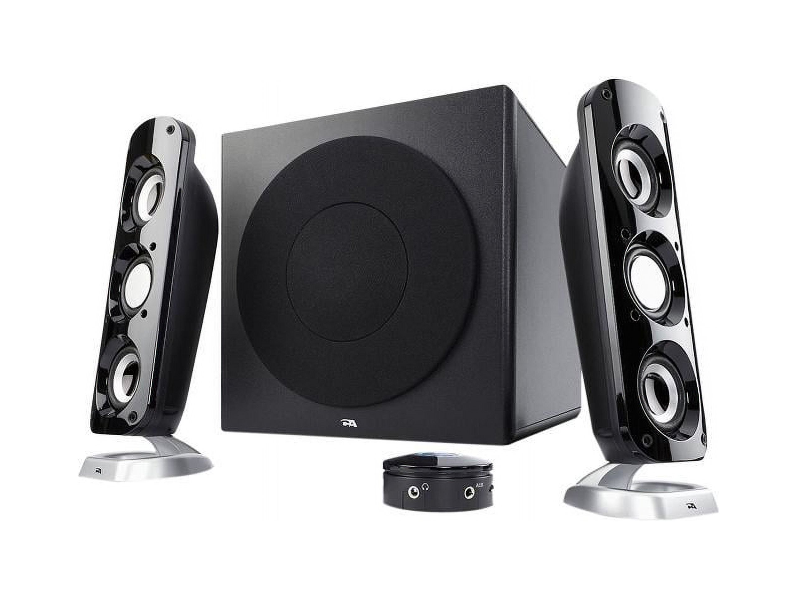Cyber Acoustics 2.1 Speaker System 36 W RMS (CA-3908) - image 1 of 2