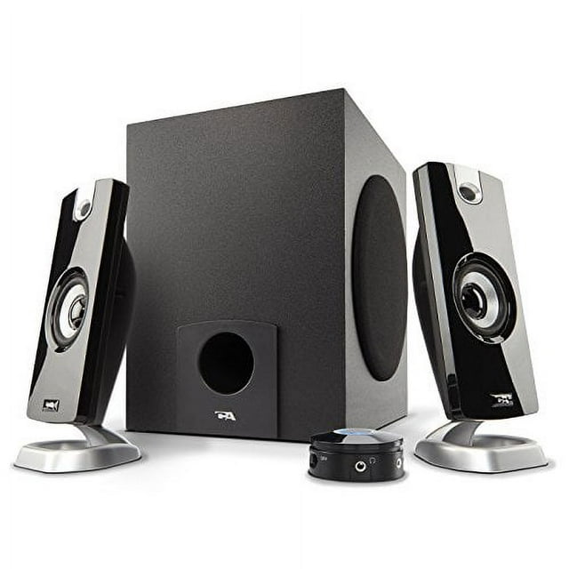 Cyber Acoustics 2.1 Subwoofer Speaker System with 18W of Power - Great for Music, Movies, Gaming, and Multimedia Computer Laptops (CA-3090)