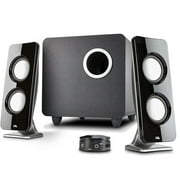 Cyber Acoustics 62W 2.1 Stereo Speaker with Subwoofer CA-3610 Great for multimedia laptop or PC computers - perfect for Music, Movies, and Gaming