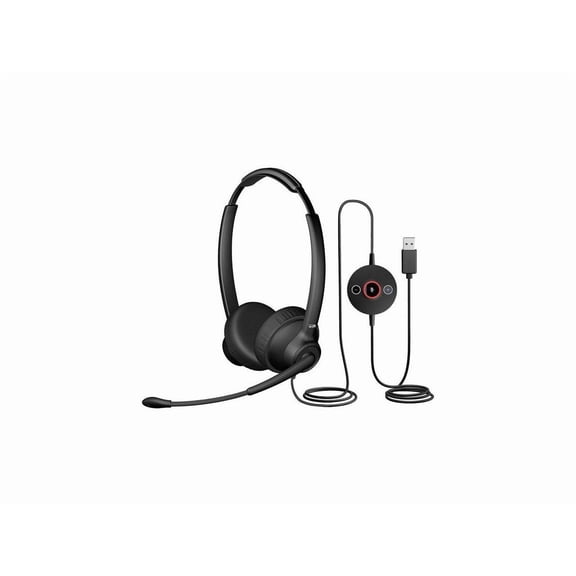 Cyber Acoustics AC-304 USB Headset With AI Noise Cancellation
