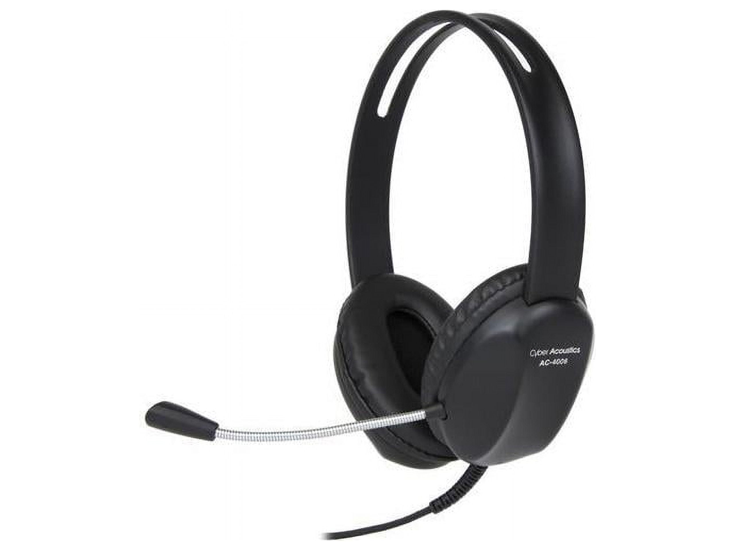 Cyber Acoustics AC-4006 USB Stereo Headset - Walmart.com