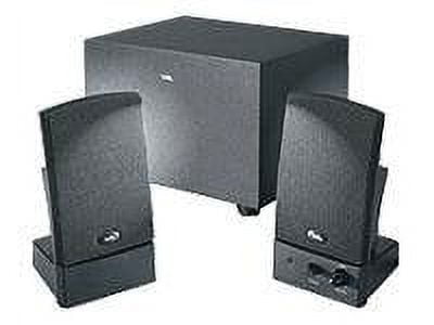 Cyber Acoustics CA-3001, 2.1-Channel Speaker System, 14 Watt
