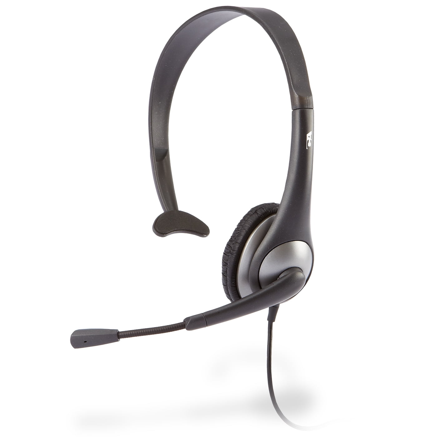 Cyber Acoustics Gray Mono Microphone Y Adapter Headset AC