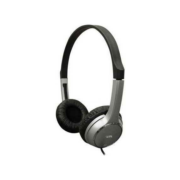 Cyber Acoustics Stereo Headphones for Kids, Gray